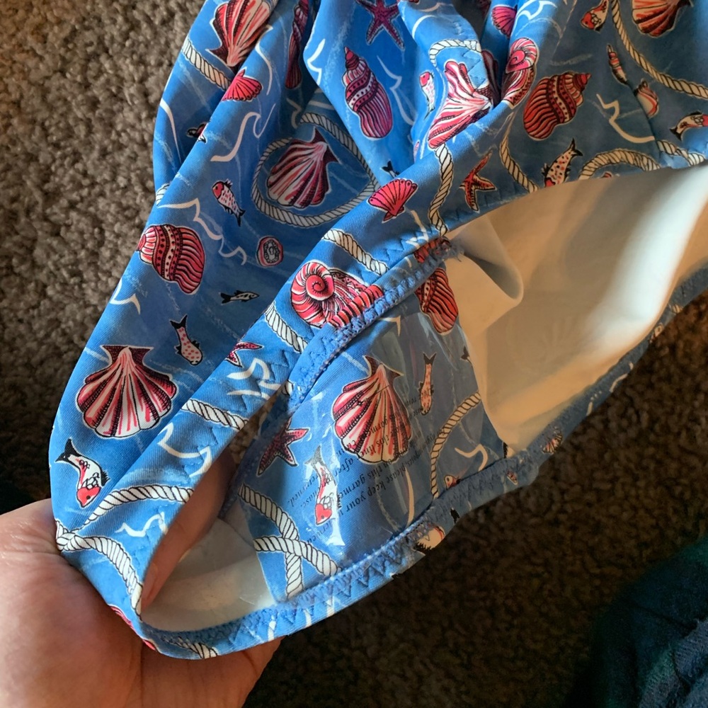 NWT Doen Marbella One piece swimsuit in Liberty solent shores Medium - Picture 8 of 8